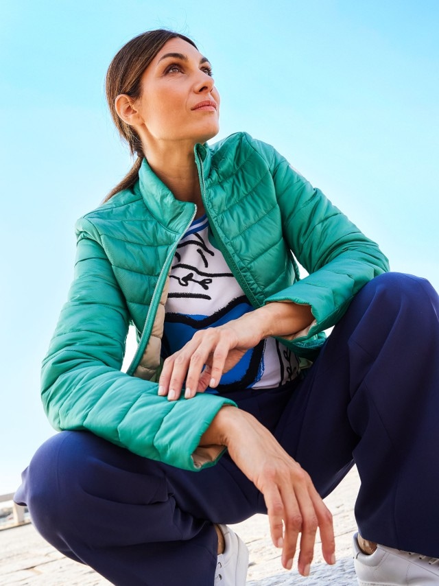 Outfit Leichtsteppjacke-Komfort