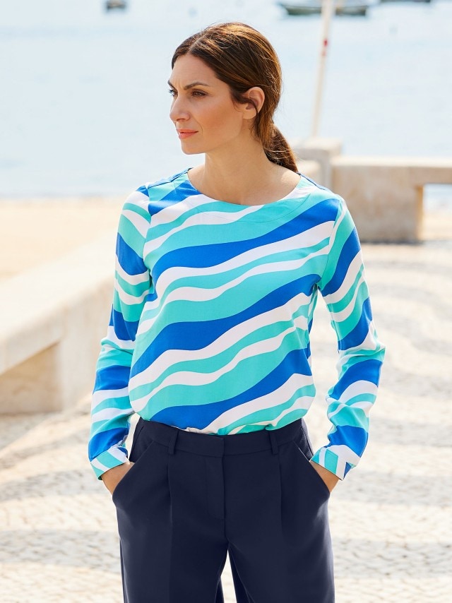 Outfit T-Shirt-Bluse-Extra-Leicht
