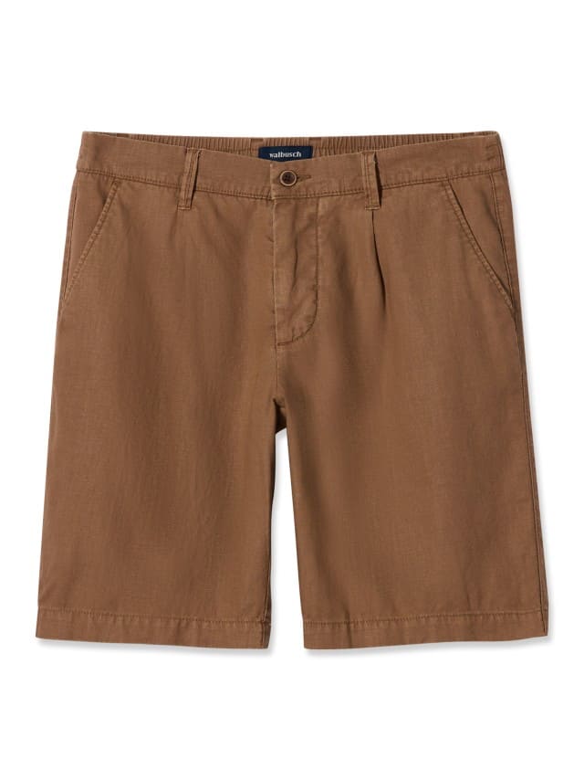 Abbildung Leinenmix Bermudas in Toffee