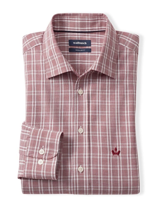 Abbildung Royal-Oxford Hemd in Karo-Rot Abbildung Royal-Oxford Hemd in Karo-Rot