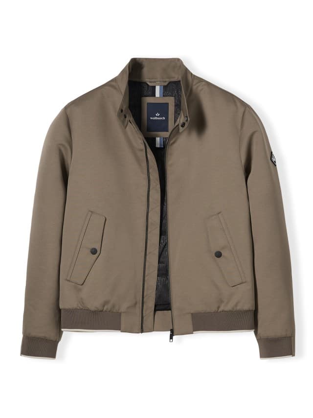 Abbildung Freizeitblouson in Graubraun Abbildung Freizeitblouson in Graubraun