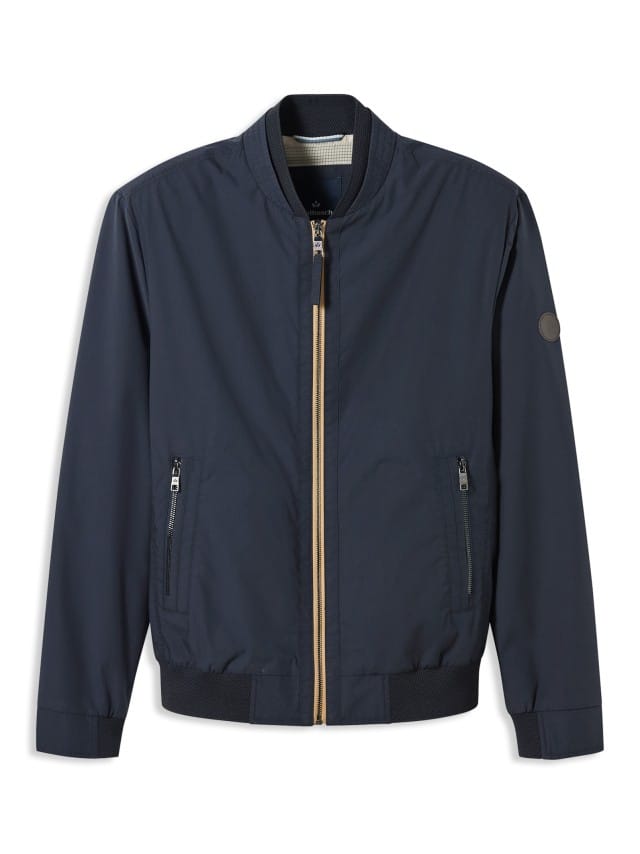 Abbildung Baumwoll Leichtblouson in Marine