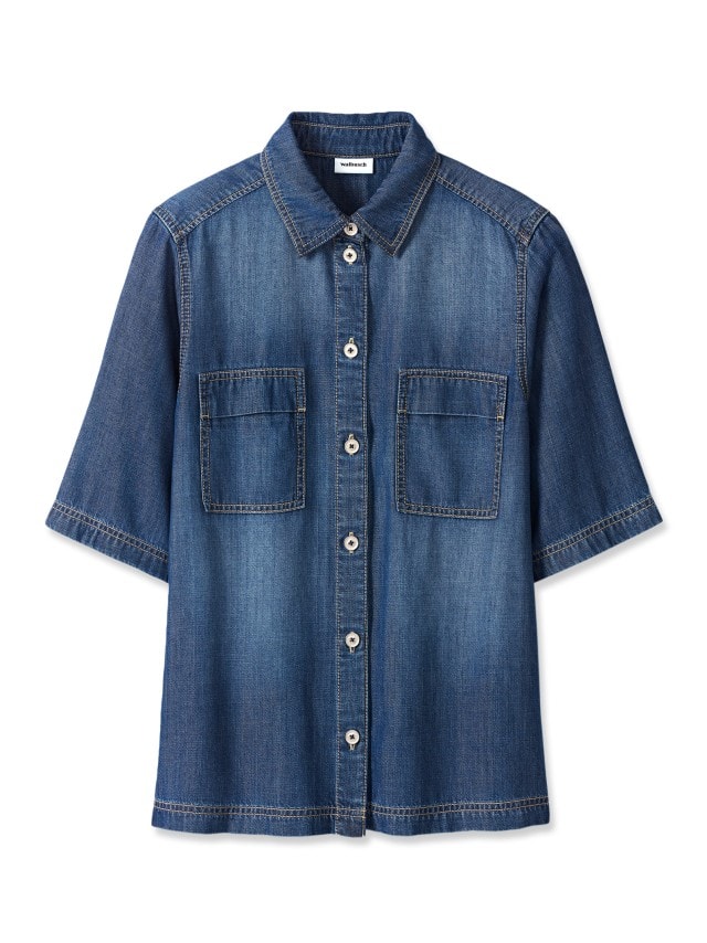 Abbildung Jeans Hemdbluse Abbildung Jeans Hemdbluse