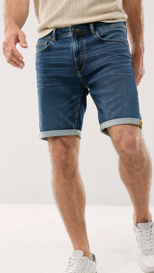 Abbildung Jogger-Jeans Shorts Blue