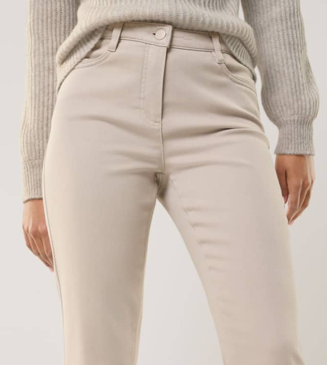 Abbildung der Powerstretch-Hose Wintertouch in der Farbe Taupe