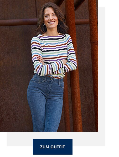 Outfit Ringelshirt Multicolor | Walbusch
