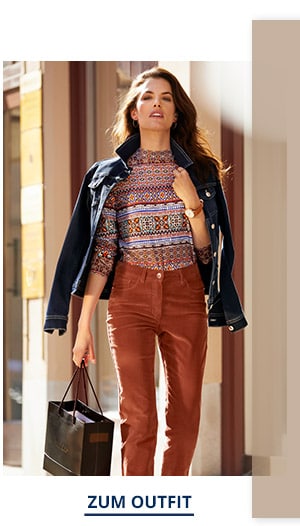 Outfit Trendfarben Powerstretch Jeansjacke | Walbusch