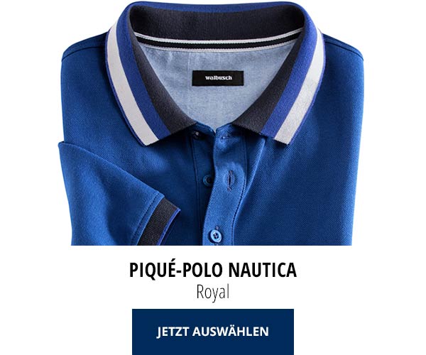 Piqué-Polo Nautica Royal | Walbusch