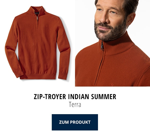 Zip-Troyer Indian Summer Terra | Walbusch