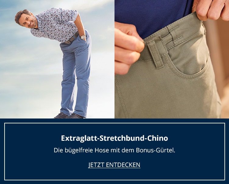 Kult Artikel Extraglatt-Stretchbund-Chino | Walbusch