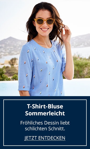 Kult Artikel T-Shirt-Bluse Sommerleicht | Walbusch