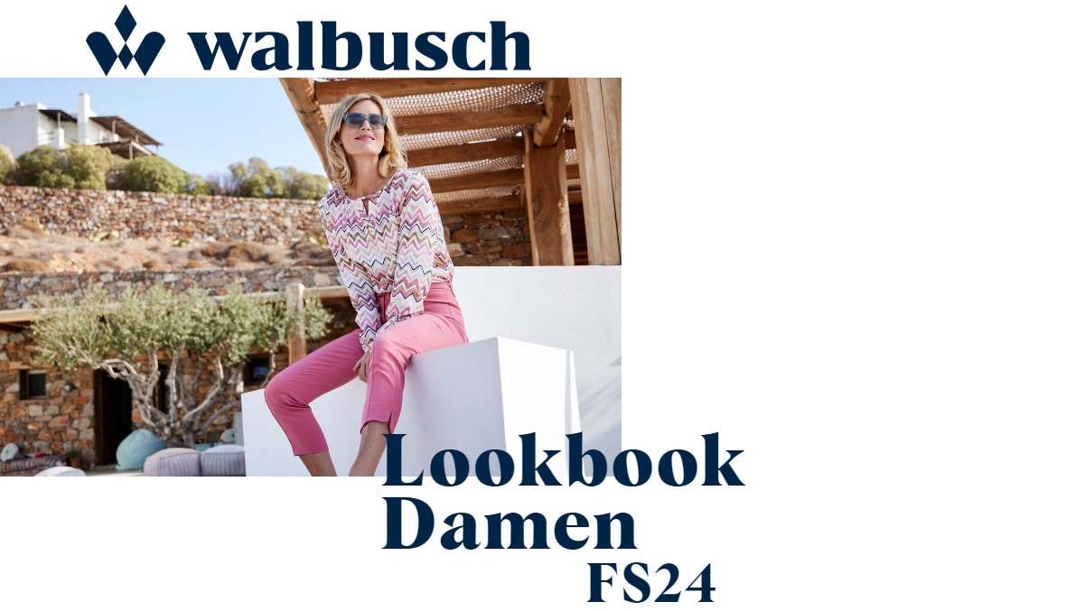 Lookbook Frühjahr/Sommer Dame 2024 | Walbusch