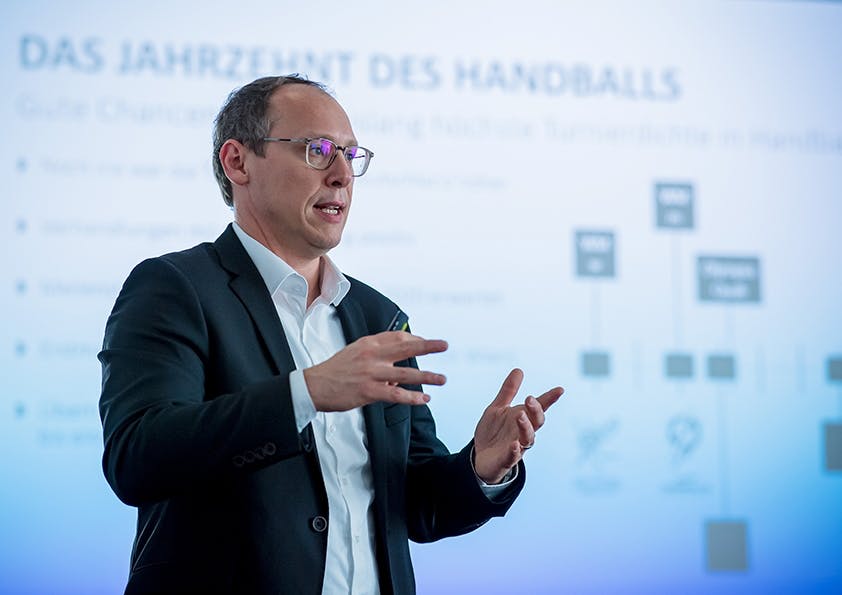Mark Schober, Vorstand des Deutschen Handballbundes