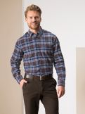 Softflanell-Hemd Walbusch-Kragen Softflanell-Hemd Walbusch-Kragen