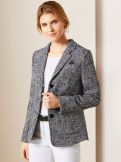 Boucle Blazer Salz und Pfeffer Boucle Blazer Salz und Pfeffer
