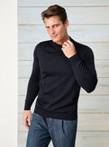Merino-Mix Stehbund Pullover Merino-Mix Stehbund Pullover