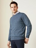 Merino-Mix Rundhals-Pullover Merino-Mix Rundhals-Pullover