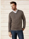 Merino-Mix V-Pullover Merino-Mix V-Pullover
