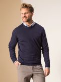 Rundhals Pullover Cottonblend Rundhals Pullover Cottonblend