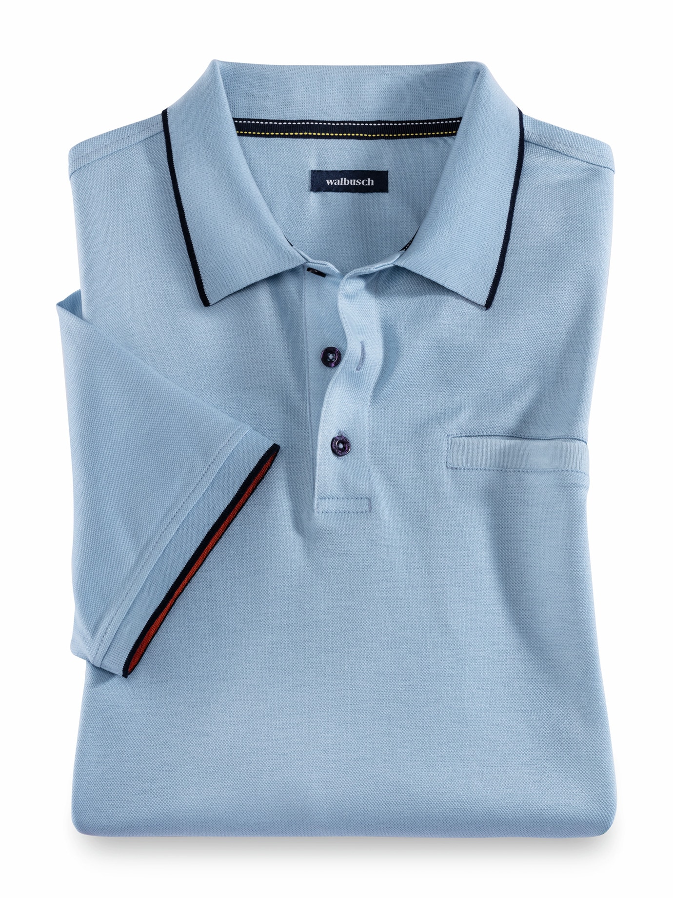 Freizeit-Polo Summer Spice Hellblau