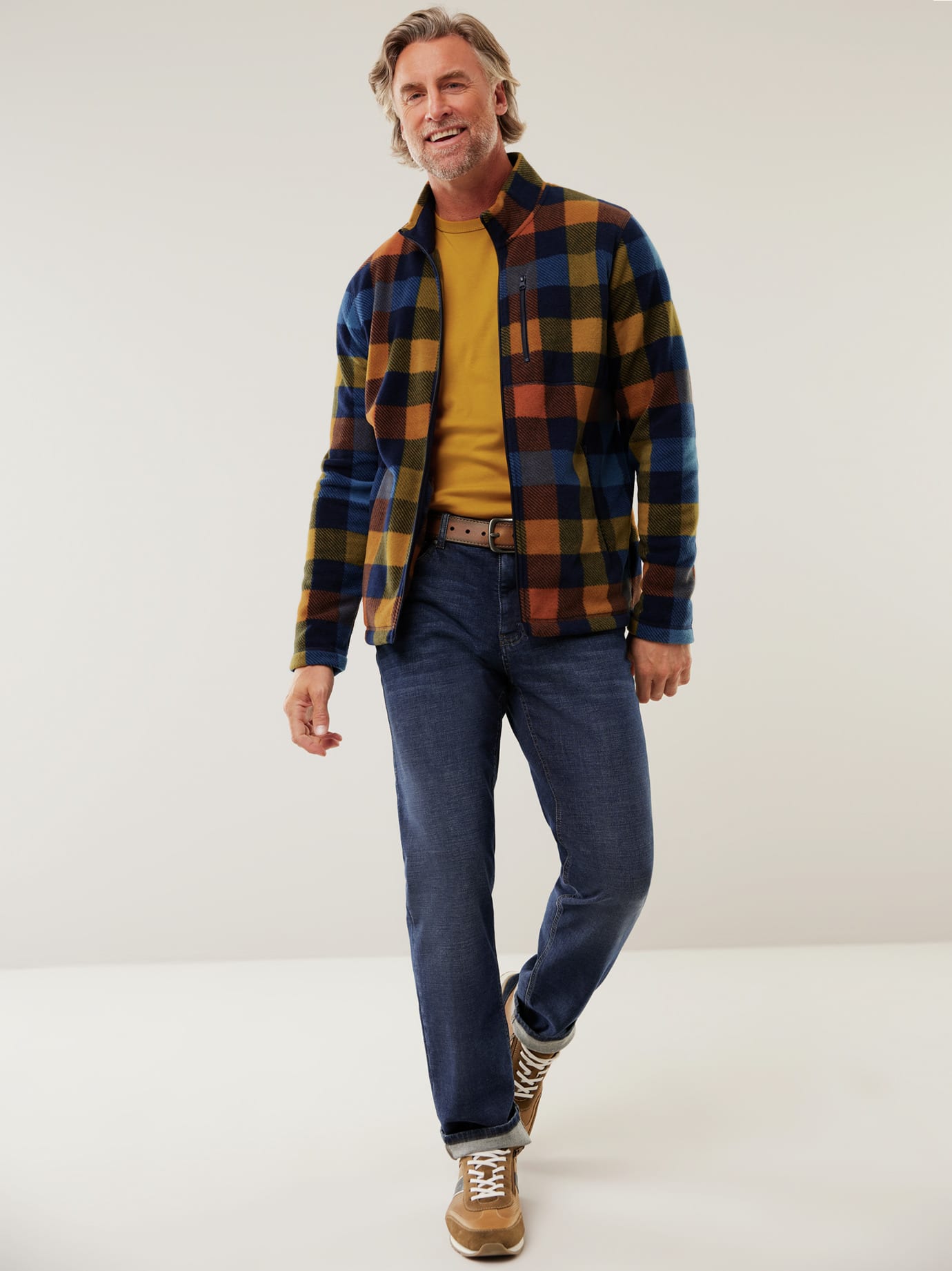 übergangsjacke Karierte Hemdjacke MÃ¤männer Flanell Jacke Kariert