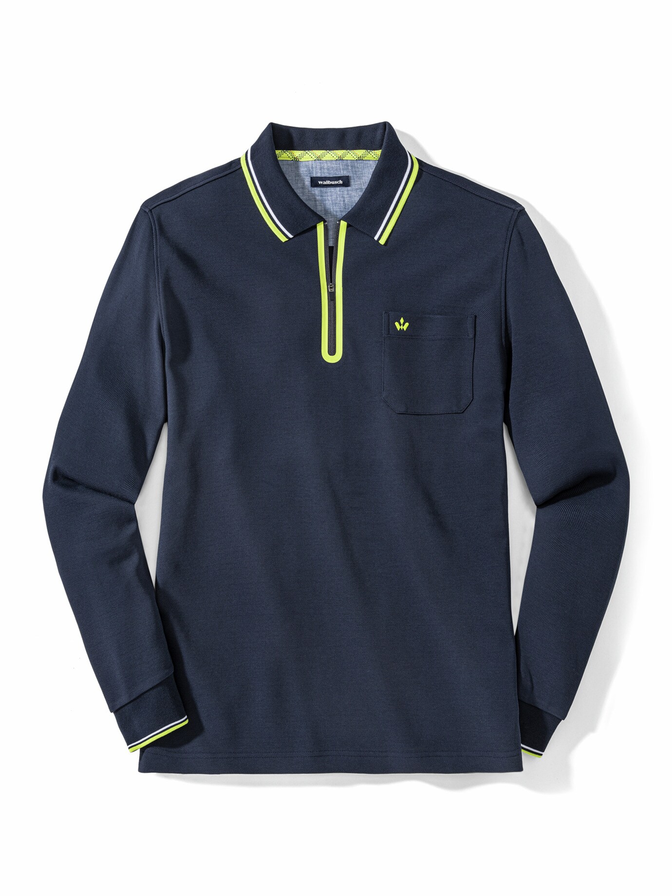Thermoleicht-Polo Zip and Go Marine