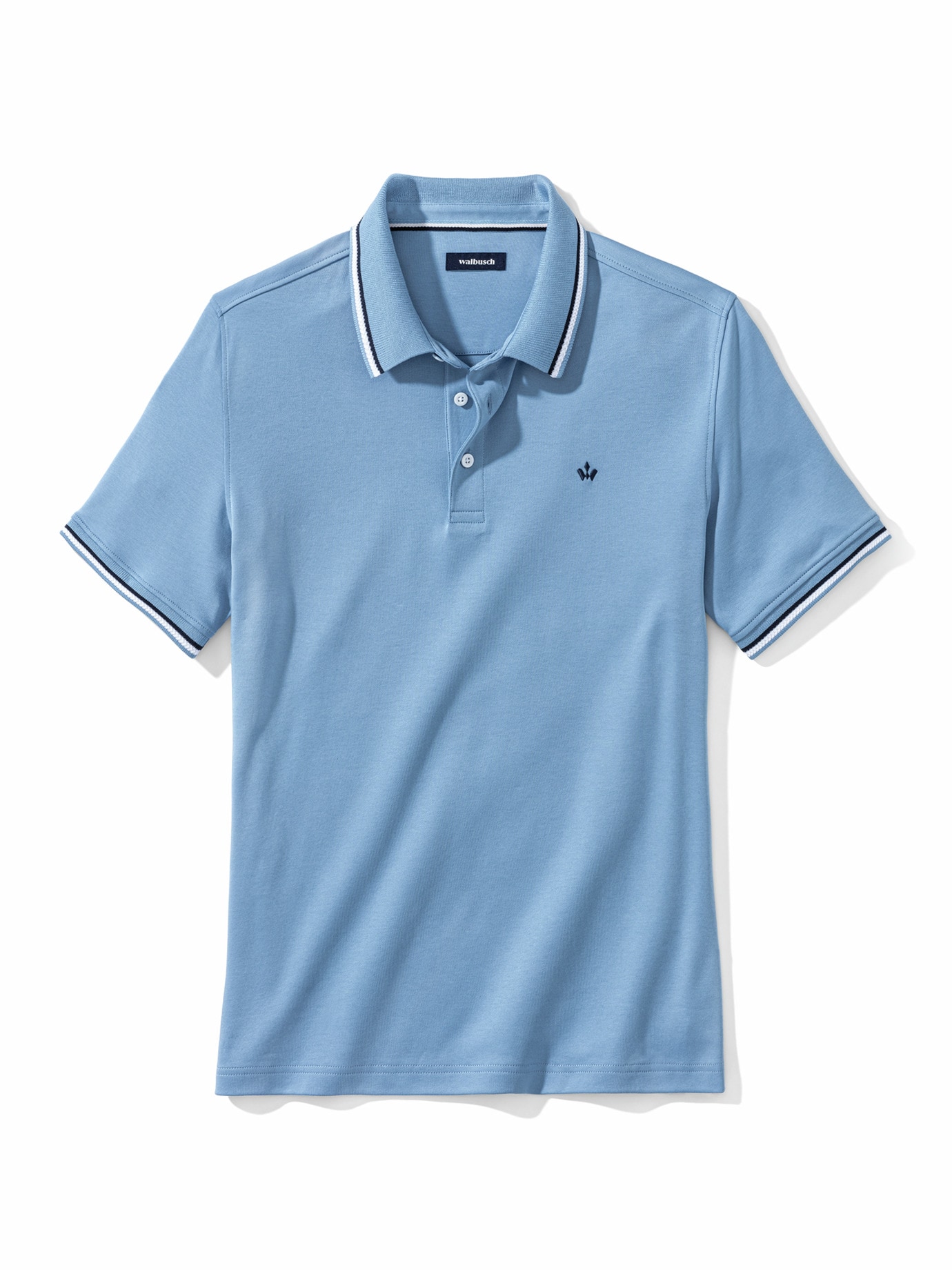 Highclass-Polo Ozeanblau