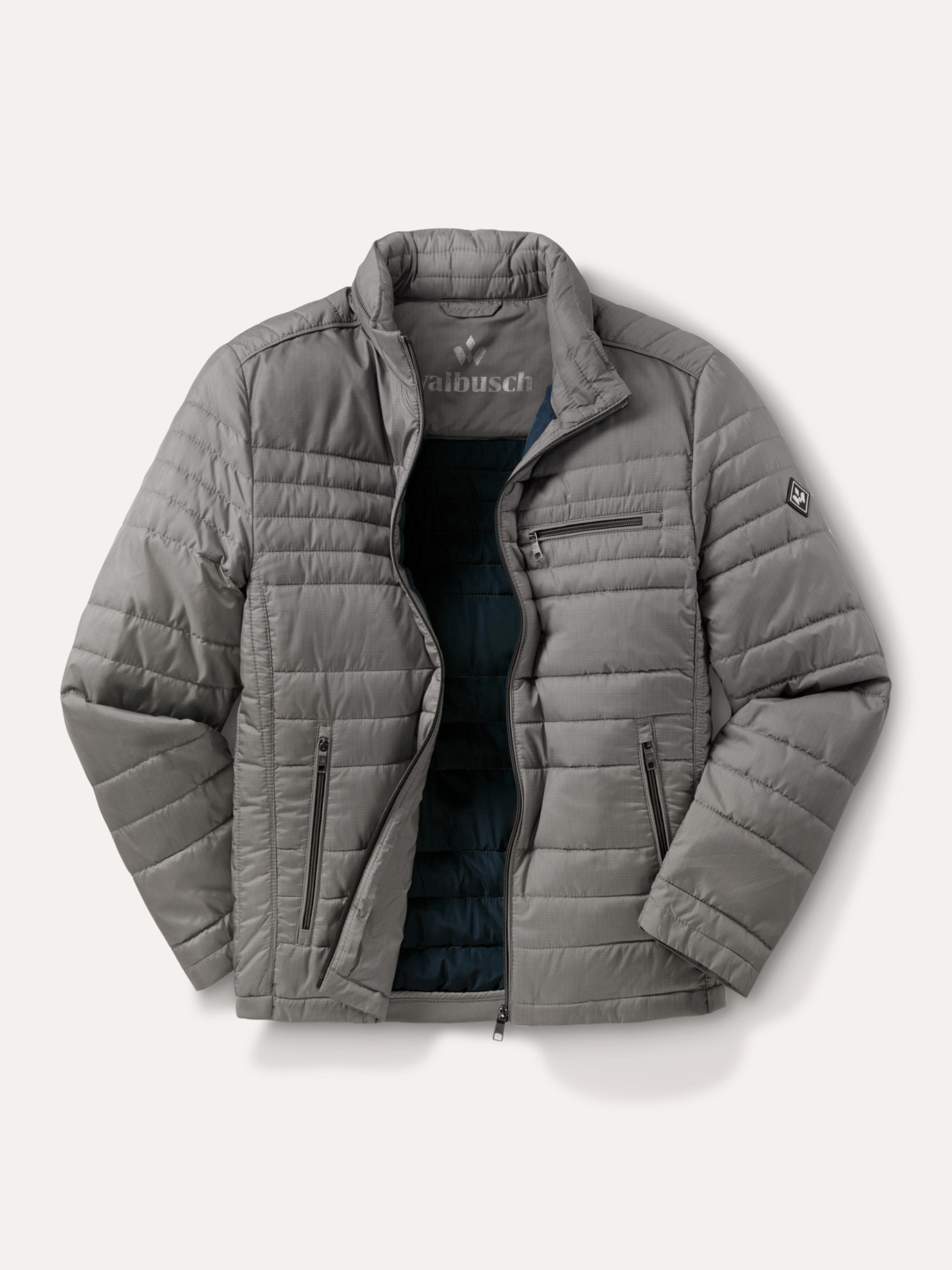 Microfaser Leichtjacke 2.0 Stein