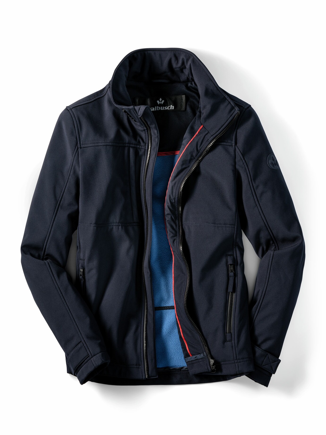 Softshell Jacke Wind und Wetter Marine