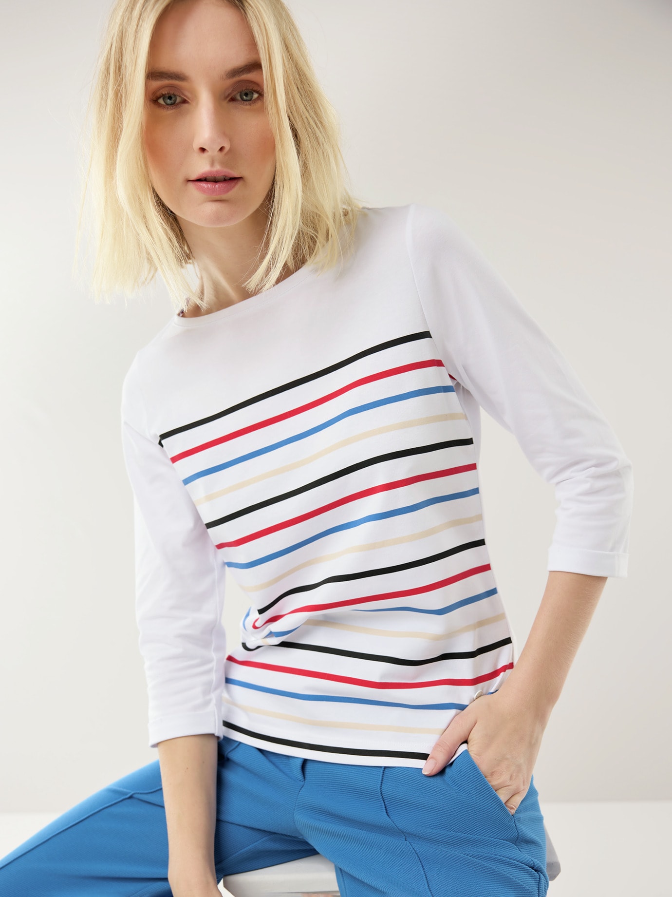 Ringelshirt-Softcotton Multicolor