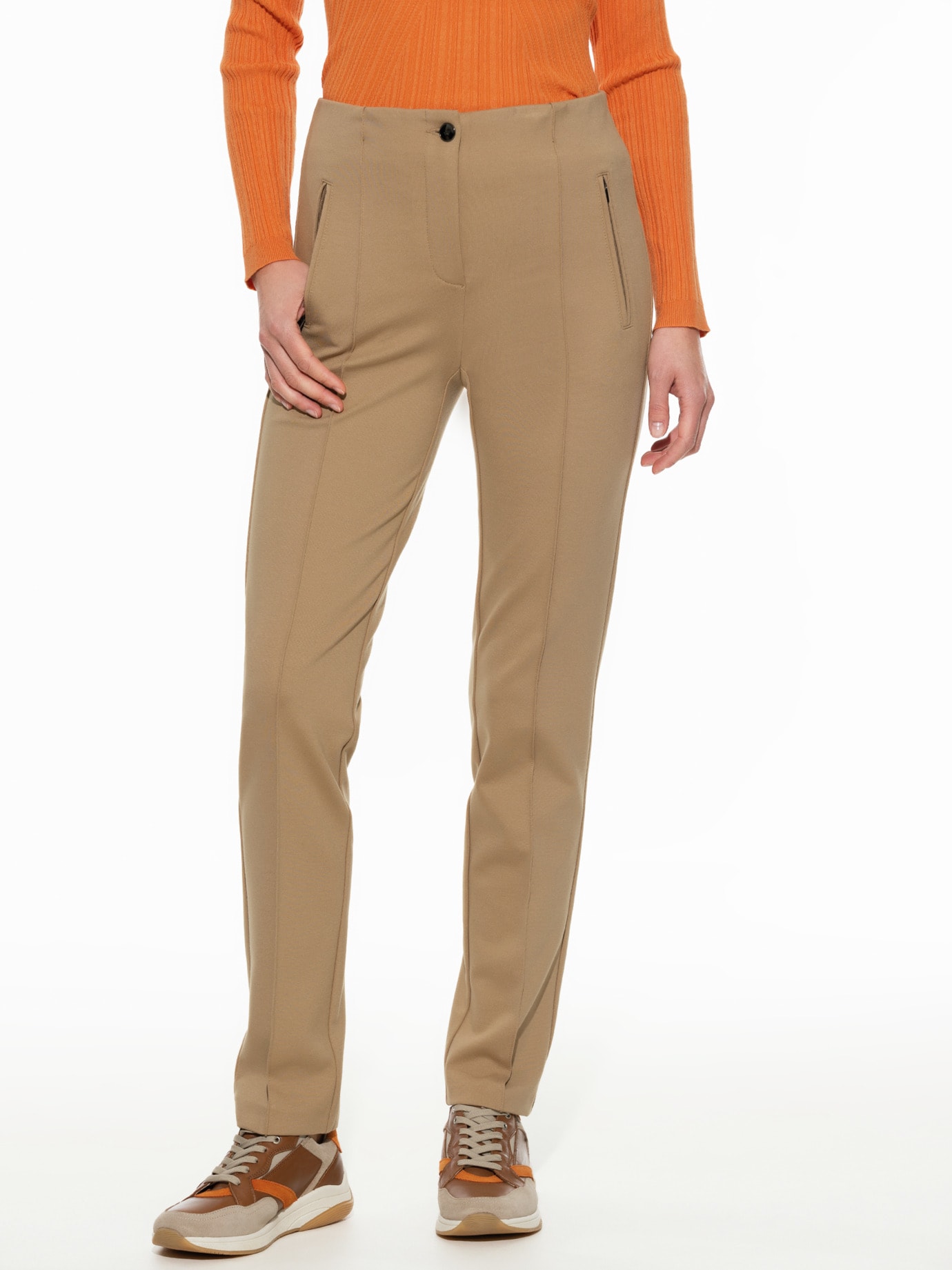 Jersey-Hose-Everyday Caramel
