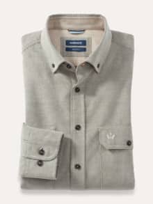 Soft-Cord Overshirt Natur