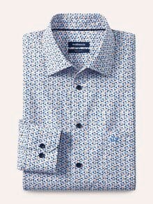 Extraglatt Hemd Minimal Druck