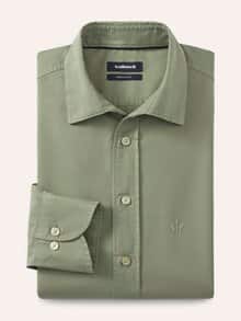 Überfärber-Hemd Schilf