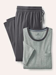 Pyjama Everyday Grau