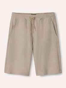Freizeitshorts Extraglatt Sand