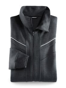 Freizeitjacke Klimawolle Anthrazit