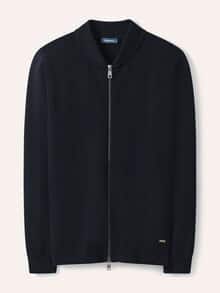 Milano Zip-Jacke Navy