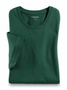 T-Shirt Rundhalsausschnitt Clubgrün
