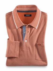 Extraglatt-Polo Thermoleicht Terra
