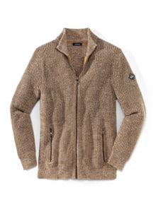 Mouline Zip-Jacke Natur