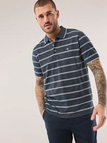 Bi-Colour Polo Marine