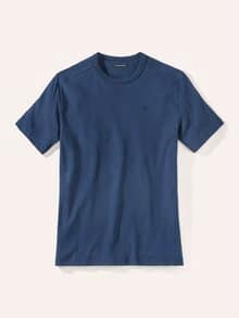 Das zu schade für drunter-Shirt Mittelblau
