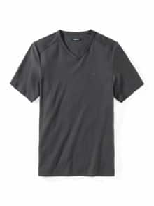 Zu schade für drunter-Shirt V-Neck Grau