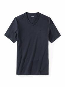 Zu schade für drunter-Shirt V-Neck Marine