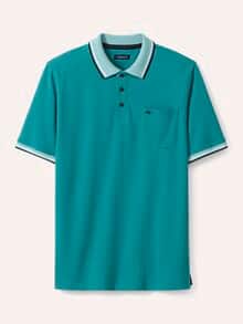 Pique-Polo Hitzefrei Uni Aqua