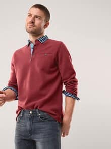Hemdpullover 2.0 Rot