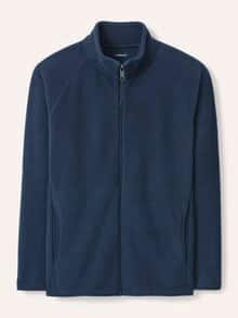Zippjacke aus Polarfleece Marine