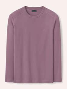 Langarm Zu schade für Drunter-Shirt Rosenholz