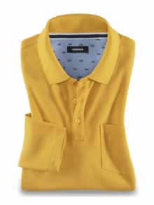 Pique-Polo Pima Cotton Gelb
